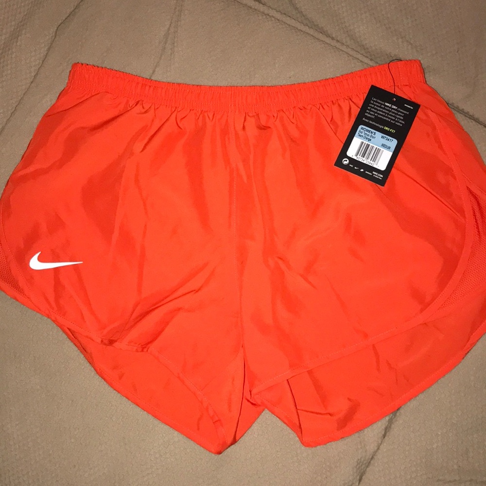 Nike shorts with tag